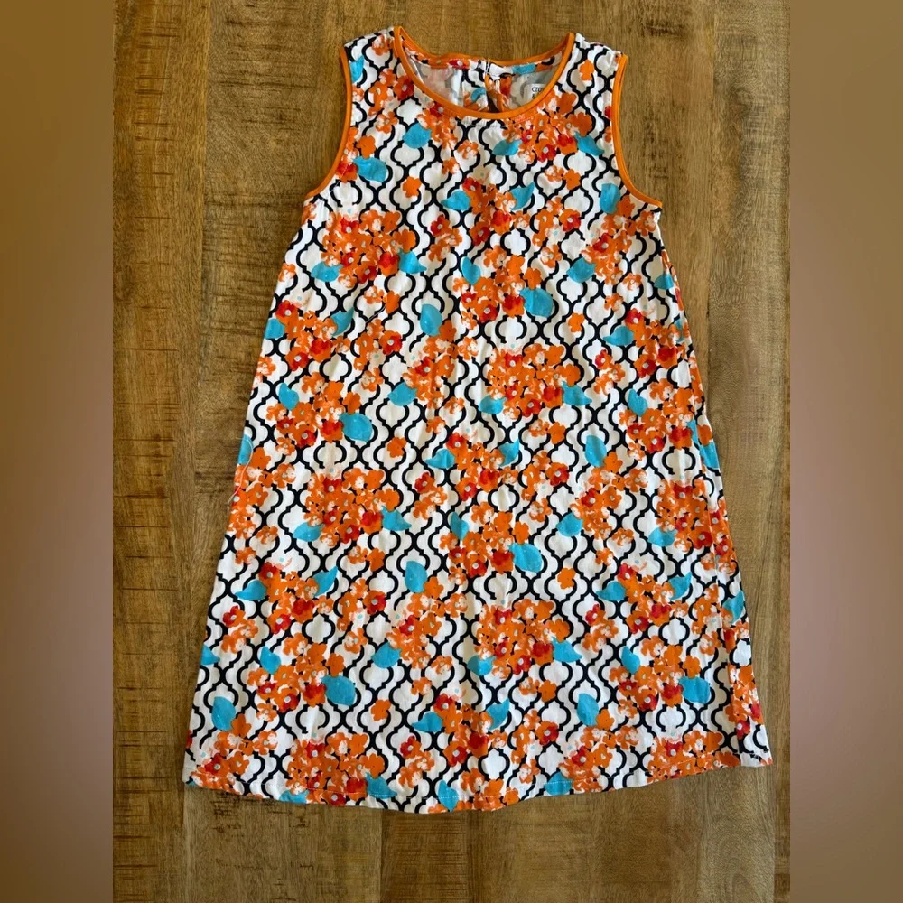 Back to School - Picture Day Crown & Ivy Kids Floral A-Line Dress – Size S